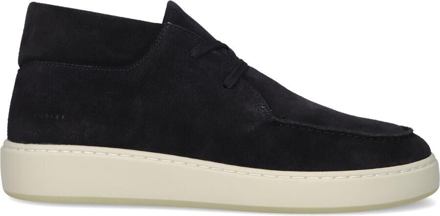NUBIKK Lage Sneakers Heren Jiro Gio Heren Leer Donkerblauw - Foto 4