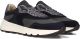 NUBIKK Lage Sneakers Heren Luca Noa Men Leer Blauw - Blauw