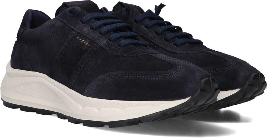 NUBIKK Lage Sneakers Heren Oberon Hendrix Suède Donkerblauw