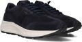 NUBIKK Lage Sneakers Heren Oberon Hendrix Suède Donkerblauw - Blauw