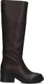 NUBIKK Boots Dames Cassy Boot Leer Bruin - Donkerbruin