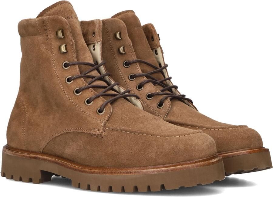 NUBIKK Veterboots Heren Ethan Harvey Maat: 41 Materiaal: Suède Kleur: Bruin