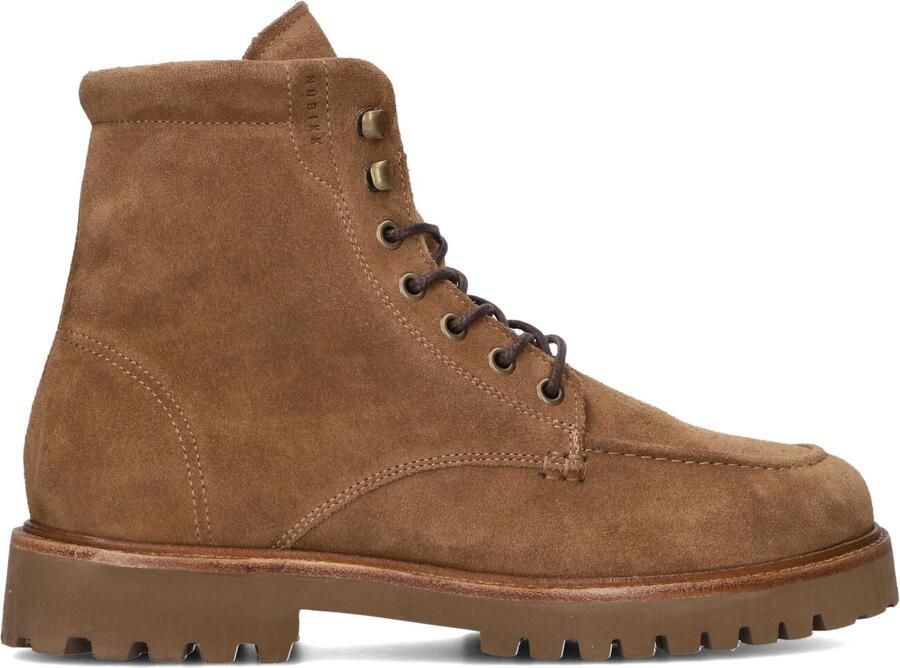 NUBIKK Veterboots Heren Ethan Harvey Maat: 41 Materiaal: Suède Kleur: Bruin - Foto 3