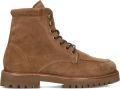 NUBIKK Veterboots Heren Ethan Harvey Suède Bruin - Bruin