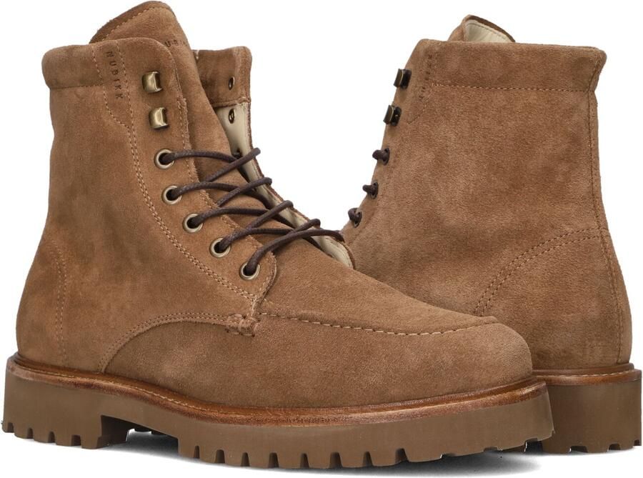 NUBIKK Veterboots Heren Ethan Harvey Maat: 41 Materiaal: Suède Kleur: Bruin - Foto 2