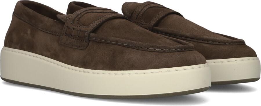 NUBIKK Loafers Heren Jiro Gatsby Maat: 42 Materiaal: Suède Kleur: Bruin