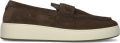 NUBIKK Loafers Heren Jiro Gatsby Suède Bruin - Donkerbruin