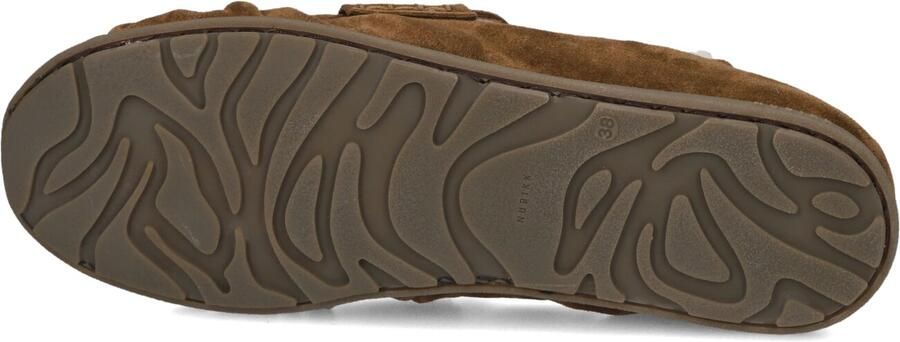 NUBIKK Loafers Dames Riley Mio Fur Suède Bruin - Foto 5
