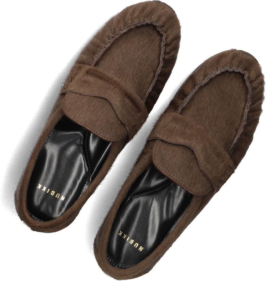 NUBIKK Bruine Loafers Riley Mio Pony - Foto 2