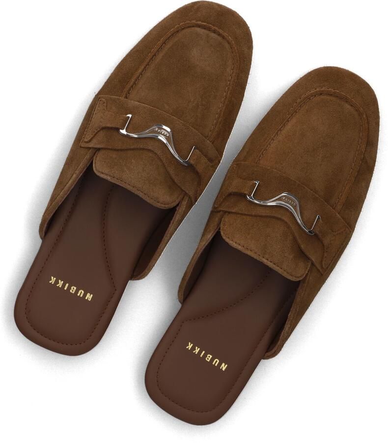 NUBIKK Bruine Slippers Joan Mule - Foto 2