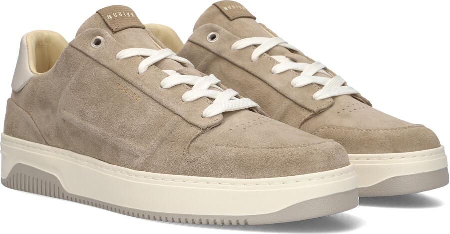 NUBIKK Lage Sneakers Basket Cole Suède Taupe