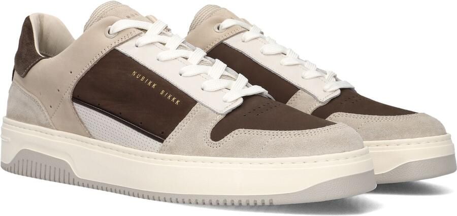 NUBIKK Lage Sneakers Heren Basket Courtside Bruin