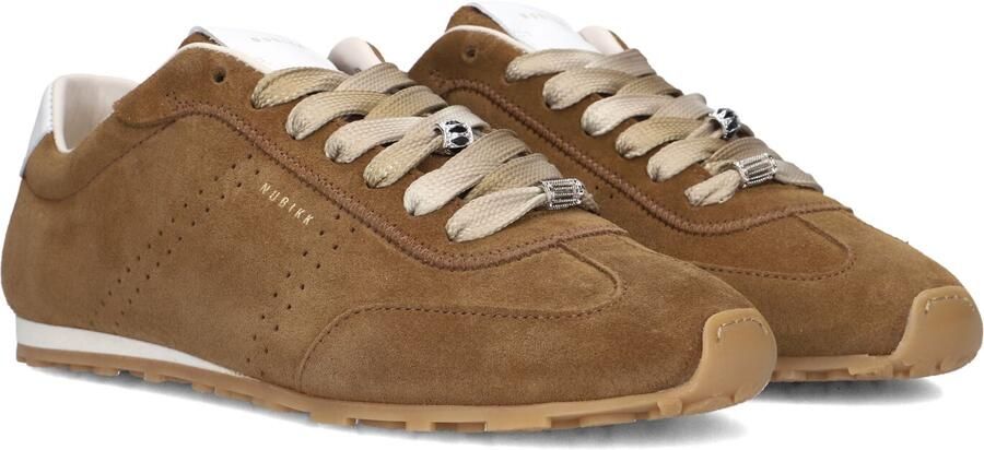 NUBIKK Lage Sneakers Dames Billy Lou Suède Bruin