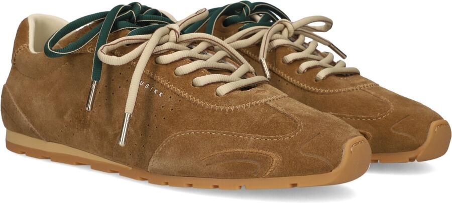 NUBIKK Lage Sneakers Dames Billy Lou Ii Suède Cognac