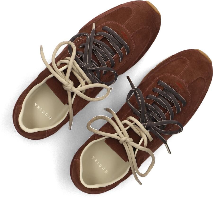 NUBIKK Lage Sneakers Dames Billy Lou Ii Suède Bruin - Foto 2