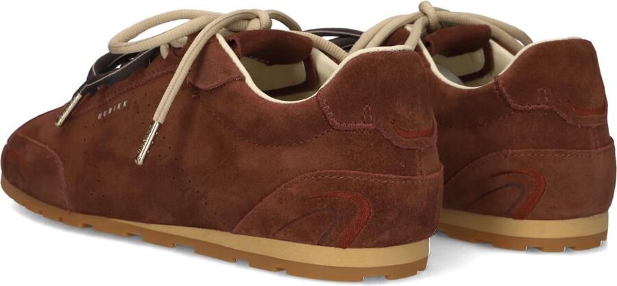 NUBIKK Lage Sneakers Dames Billy Lou Ii Suède Bruin - Foto 3