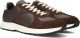 NUBIKK Lage Sneakers Heren Finn Rio Suède Bruin - Bruin