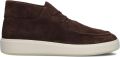 NUBIKK Lage Sneakers Heren Jiro Gio Heren Suède Bruin - Donkerbruin