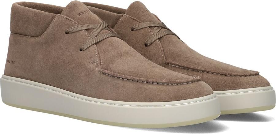 NUBIKK Lage Sneakers Heren Jiro Gio Heren Suède Bruin