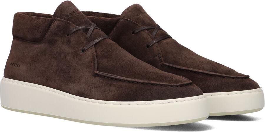 NUBIKK Hoge Sneakers Heren Jiro Gio Suède Bruin