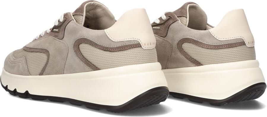 NUBIKK Lage Sneakers Heren Luca Noa Men Suède Taupe - Foto 3