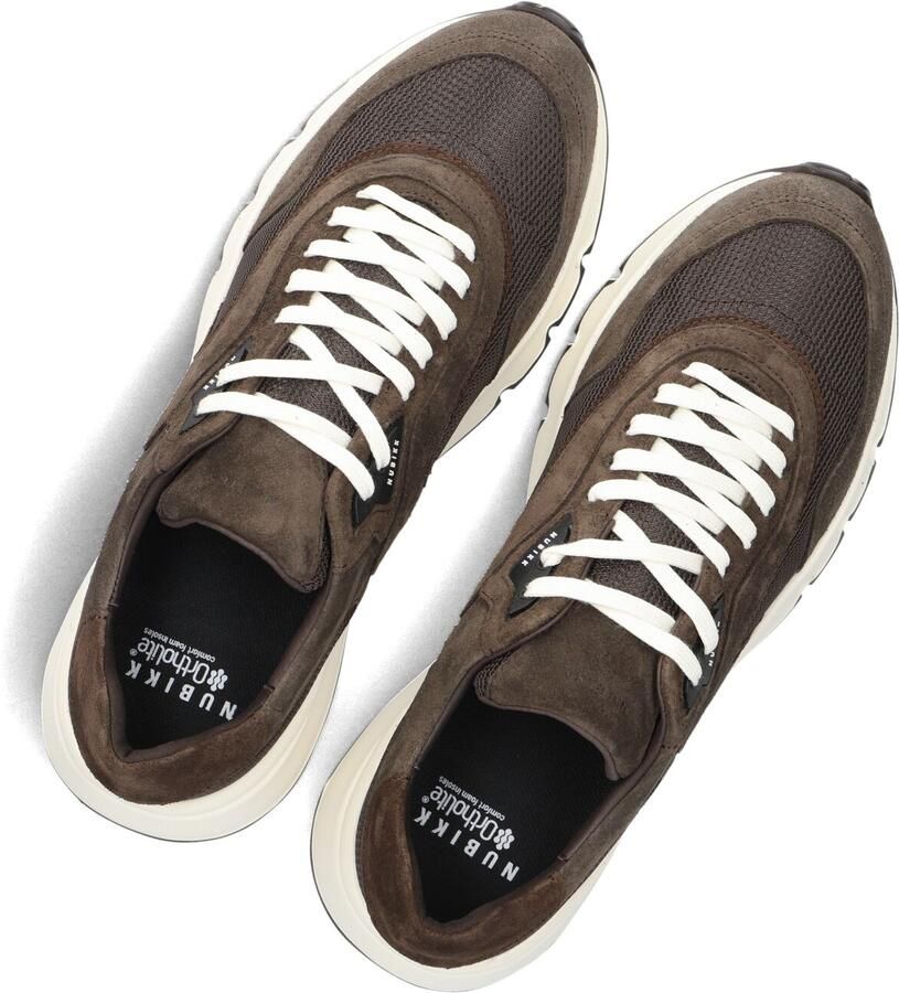 NUBIKK Lage Sneakers Heren Luca Noa Men Suède Taupe - Foto 4