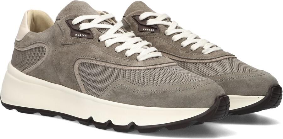 NUBIKK Lage Sneakers Heren Luca Noa Men Suède Taupe