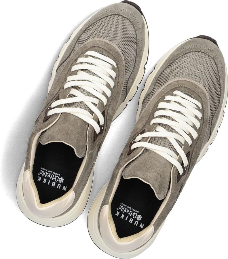 NUBIKK Lage Sneakers Heren Luca Noa Men Suède Taupe - Foto 2