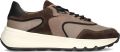NUBIKK Lage Sneakers Heren Luca Noa Men Suède Bruin - Donkerbruin