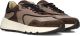 NUBIKK Lage Sneakers Heren Luca Noa Men Suède Bruin - Bruin