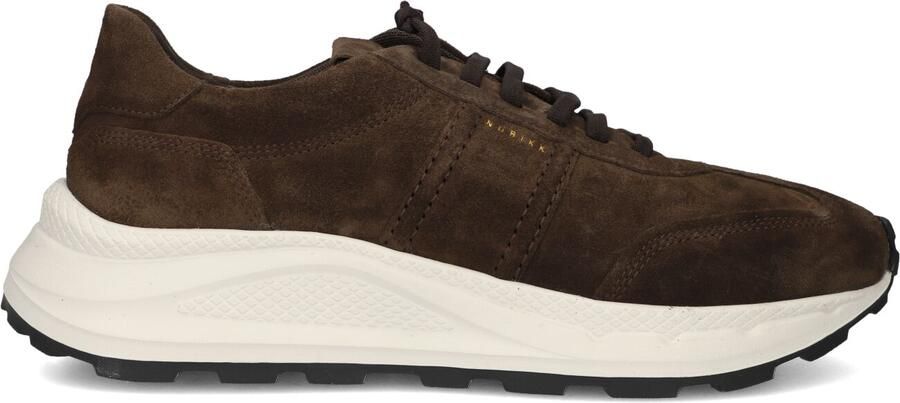 NUBIKK Lage Sneakers Heren Oberon Hendrix Suède Bruin - Foto 4