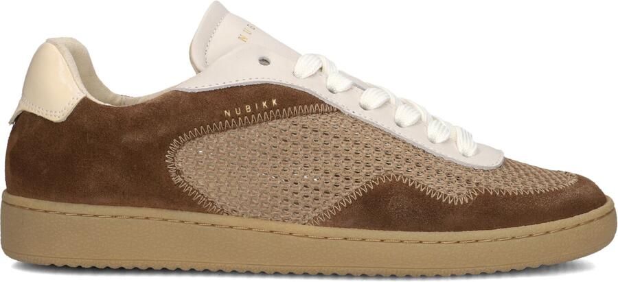NUBIKK Lage Sneakers Dames Ray Ross Suède Bruin