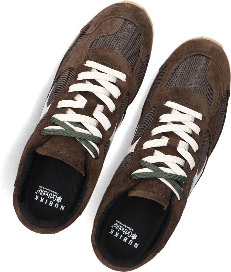 NUBIKK Lage Sneakers Heren Riley Morgan Suède Bruin - Foto 3
