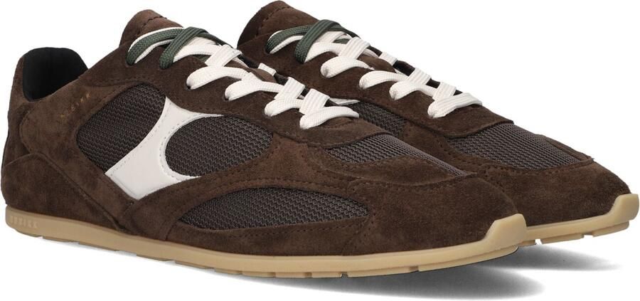 NUBIKK Lage Sneakers Heren Riley Morgan Suède Bruin