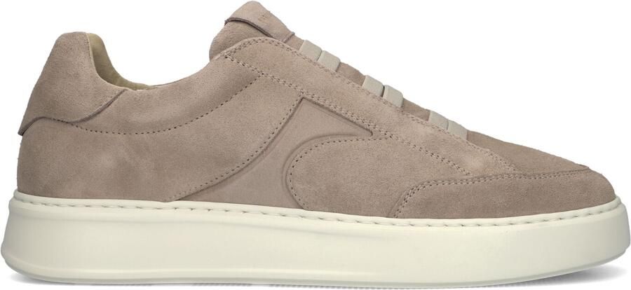 NUBIKK Lage Sneakers Heren Vick Ease Suède Taupe