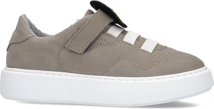 Nubikk Vince Rush K leren sneakers taupe Bruin Leer Effen