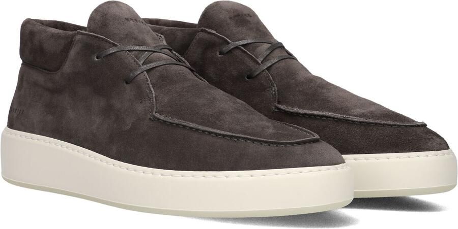 NUBIKK Hoge Sneakers Heren Jiro Gio Suède Grijs