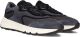 NUBIKK Lage Sneakers Heren Luca Noa Men Textiel Grijs - Blauw