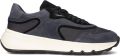 NUBIKK Lage Sneakers Heren Luca Noa Men Textiel Grijs - Blauw