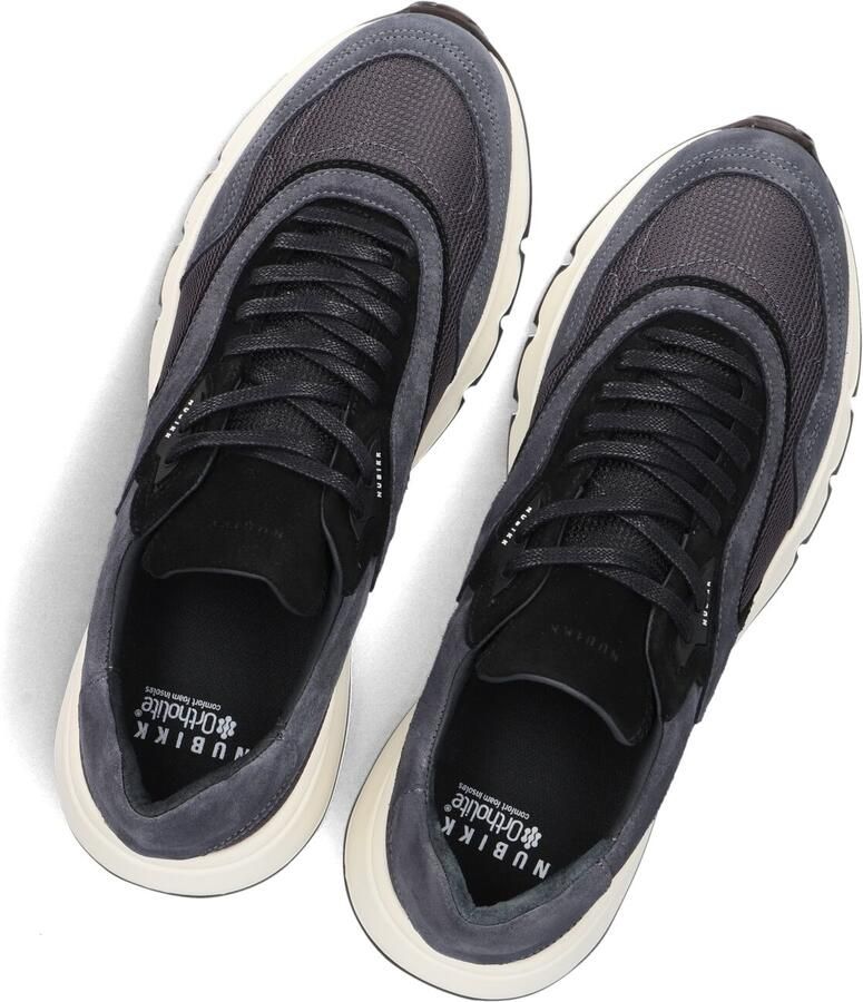 NUBIKK Lage Sneakers Heren Luca Noa Men Textiel Grijs - Foto 4