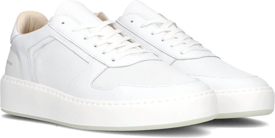 NUBIKK Lage Sneakers Heren Jiro Luca Leer Wit