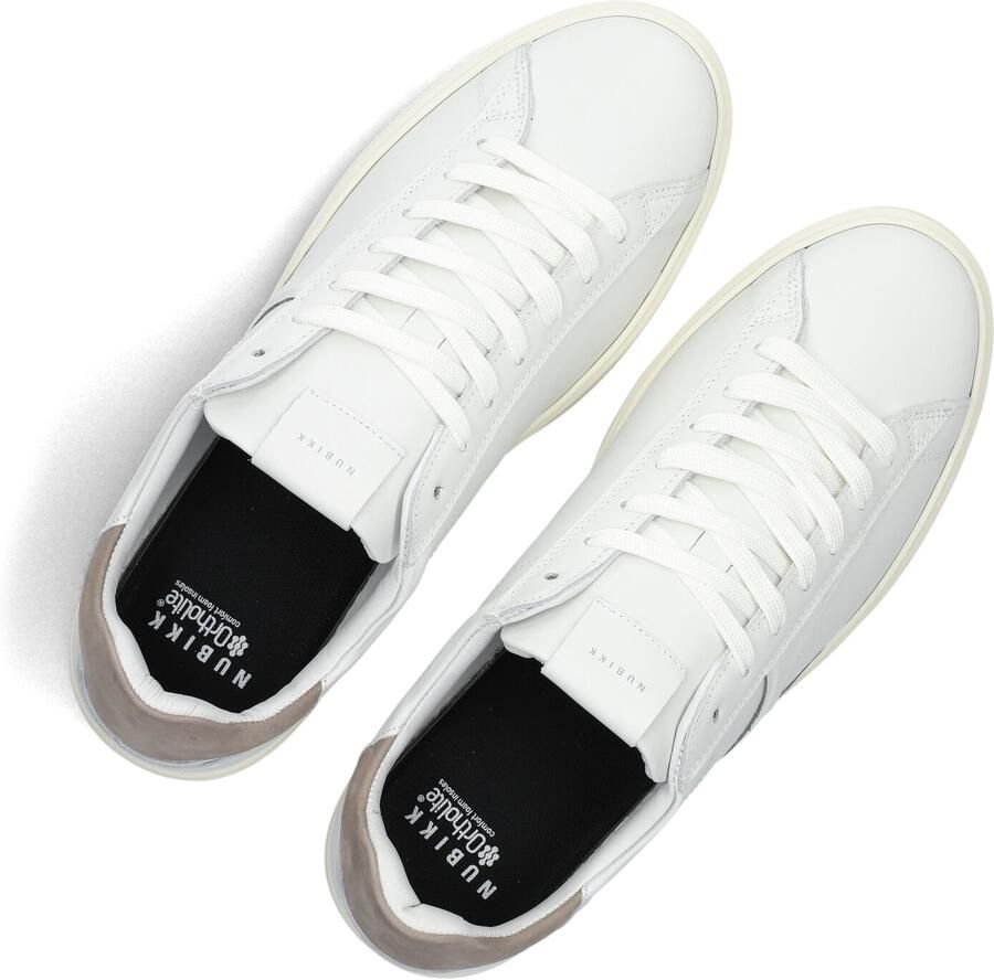 NUBIKK Lage Sneakers Heren Vic Cosmo Leer Wit - Foto 3