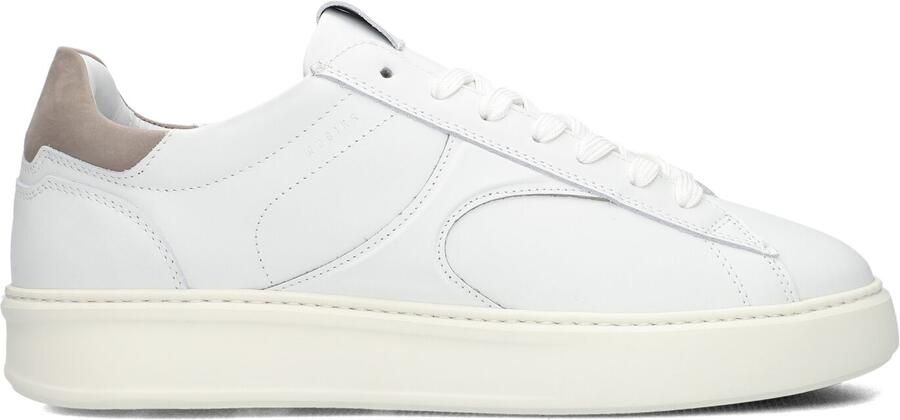 NUBIKK Lage Sneakers Heren Vic Cosmo Leer Wit