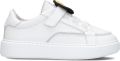 Nubikk Vince Caldera K leren sneakers wit Jongens Suède Effen - Wit
