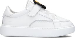 Nubikk Vince Caldera K leren sneakers wit Jongens Suède Effen