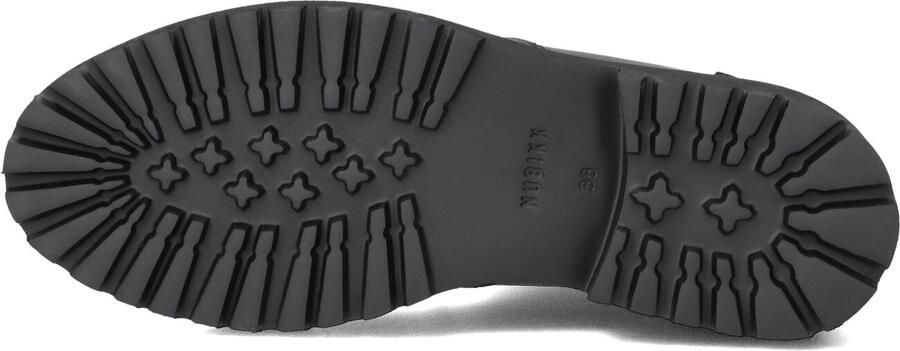 NUBIKK Enkelboots Dames Fae Leva Fur Maat: 38 Materiaal: Leer Kleur: Zwart - Foto 5