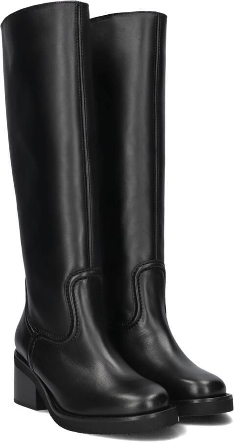 NUBIKK Hoge Laarzen Dames Cassy Boot Maat: 38 Materiaal: Leer Kleur: Zwart