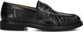 NUBIKK Loafers Heren Jones Mio Leer Zwart - Zwart