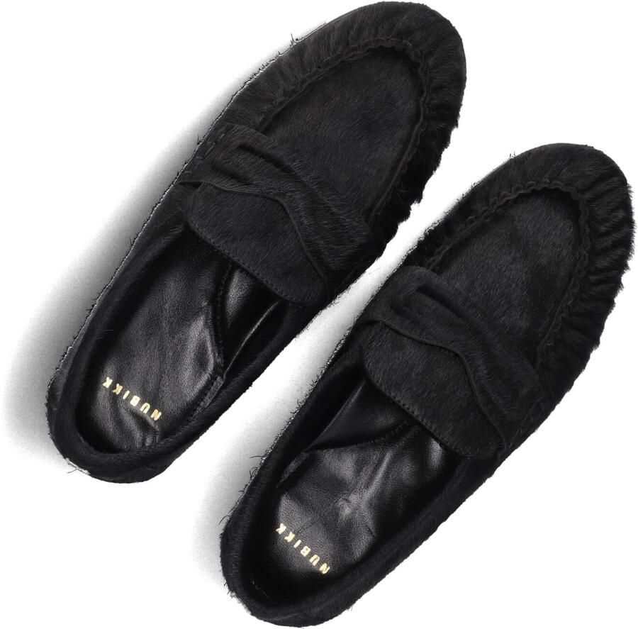 NUBIKK Zwarte Loafers Riley Mio Pony - Foto 2