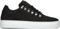 NUBIKK Lage Sneakers Heren Jagger Classic Nubuck Zwart - Zwart